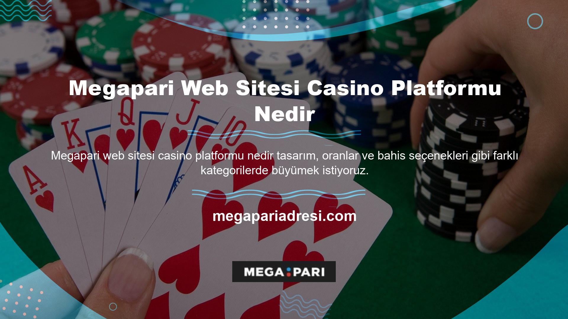 Bu haliyle Megapari web sitesi, bahisçilerin sitenin her yönü hakkında ihtiyaç duydukları bilgileri alabilecekleri bir casino platformudur
