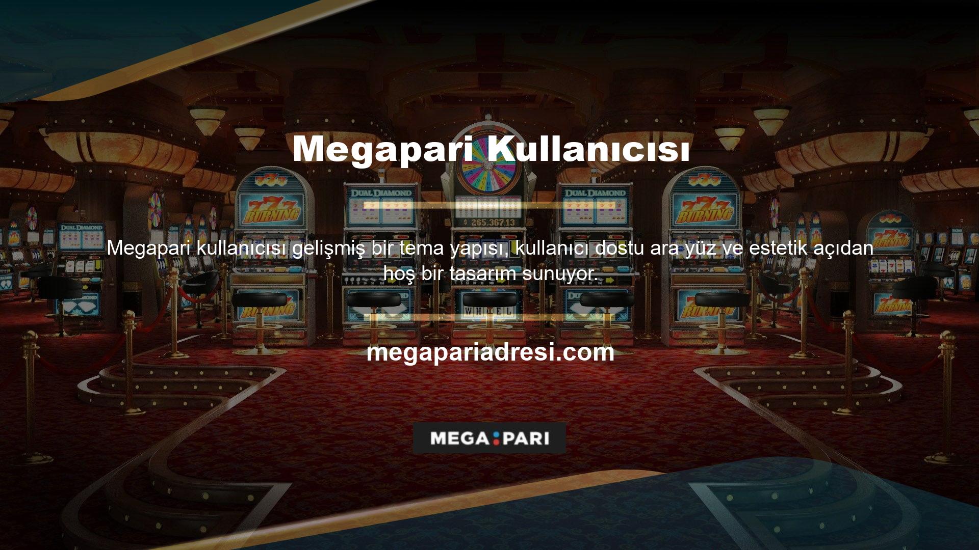 Bu, normal casino web sitelerinin sıkıcı tarzından bir değişiklik