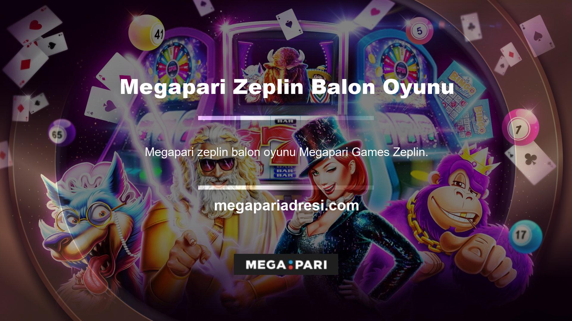 Megapari Discovery Balon oyunu sitedeki başka bir seçenektir